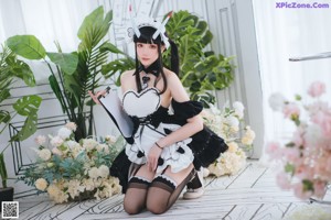 Cosplay 瓜希酱 能代女仆