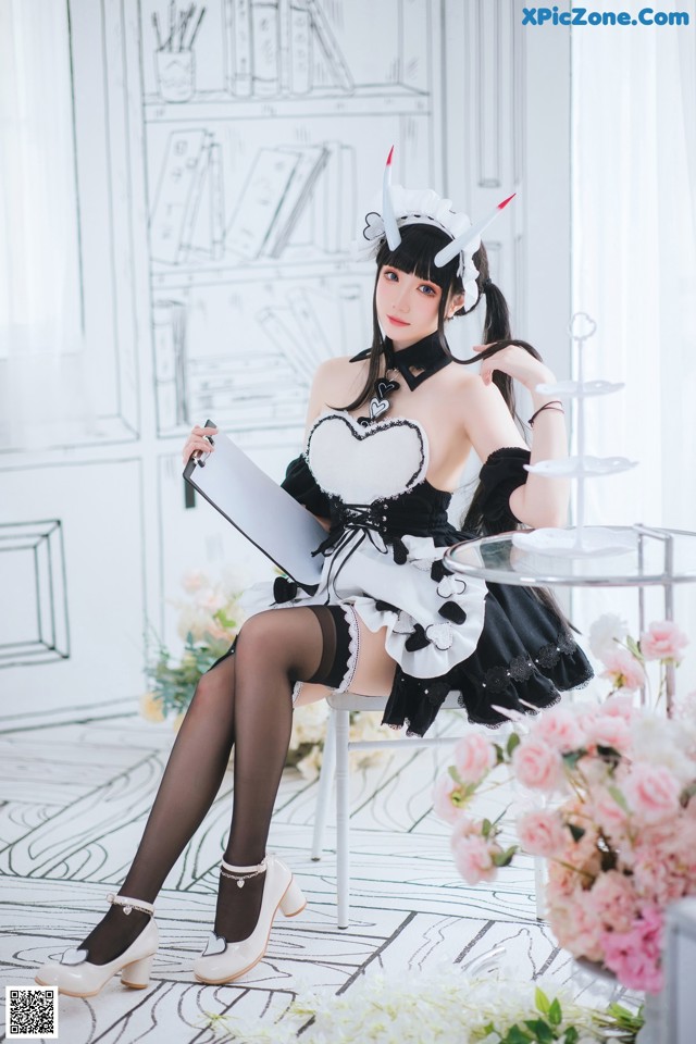 Cosplay 瓜希酱 能代女仆 No.eb7e77