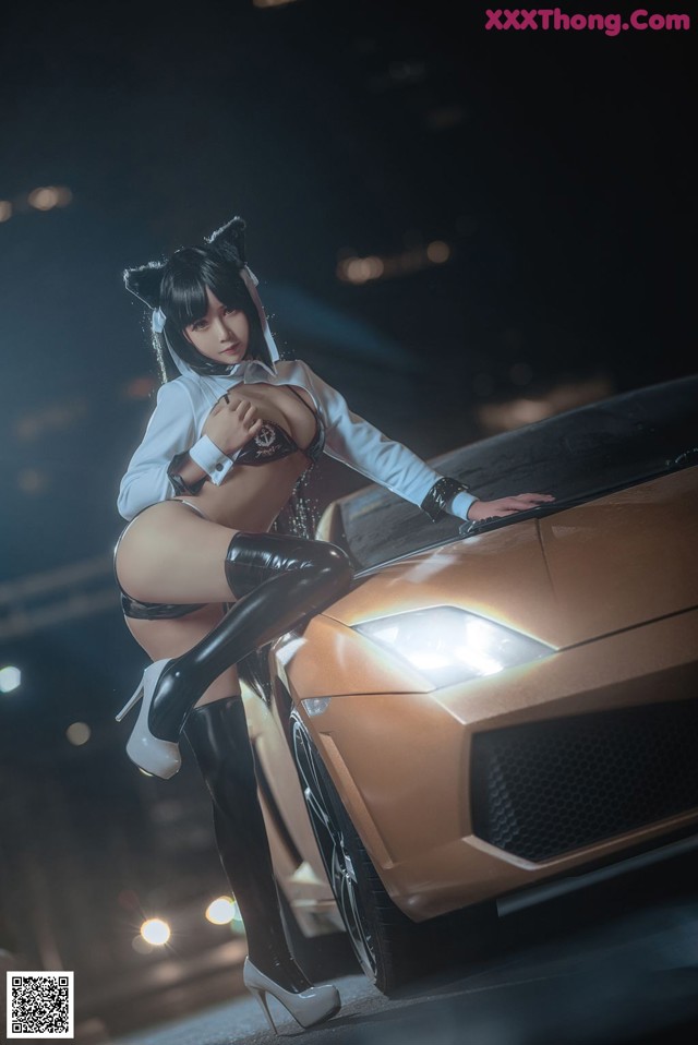 Coser@抱走莫子aa Vol.009: -车女郎 (22 photos) No.af36aa