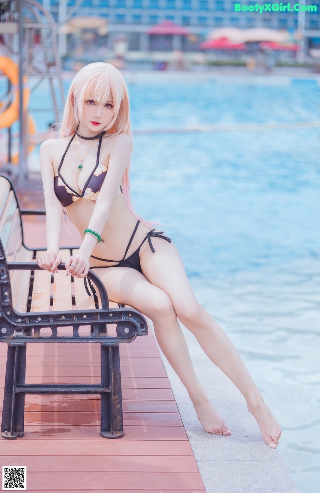 Cosplay 仙女月 喜多川海夢 Bikini No.c537cc